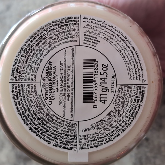 Brioche French Toast candle by bath and body works - Picture 5 of 5